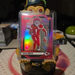 Xavier Worthy Pink