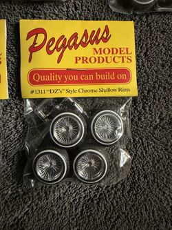 Model Car Daytons 13” On 520 Style Tires.