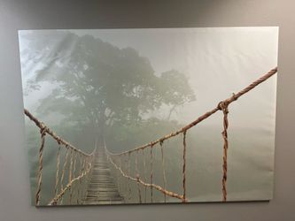 Rope bridge canvas