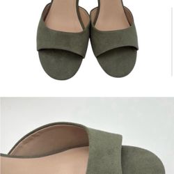 Giani Bernini Olive Green Heels