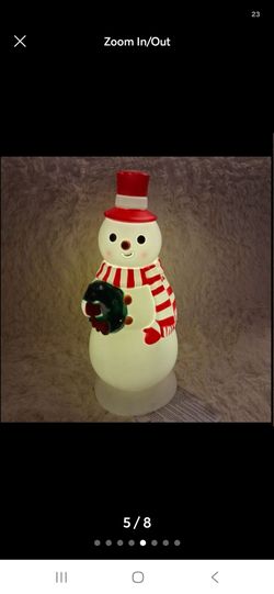 Christmas blow mold