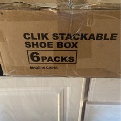 Stackable Shoe Box 