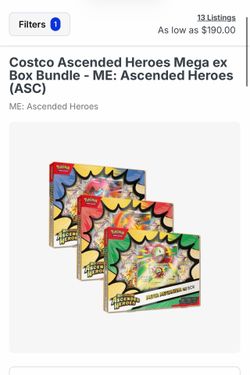 Ascended Heroes Mega ex
