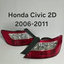 Honda Civic 2D 2006-2011 Tail Lights 