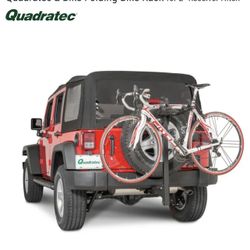 2 Bike Folding Bike Rack For 2" Receiver Hitch