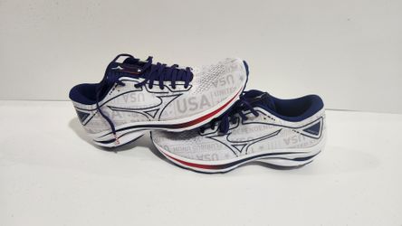 Mizuno Women's Wave Rider 25 Running Shoes, White,  US
