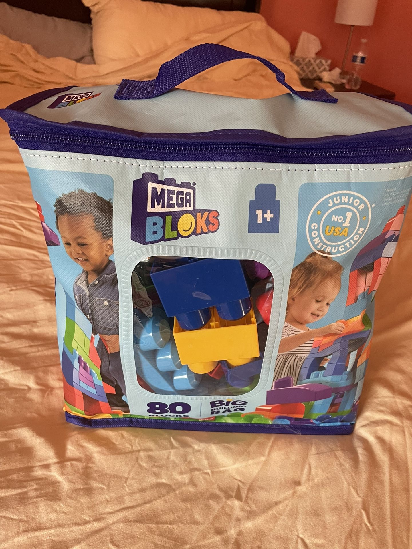 New Mega Bloks First Builders Big Building Bag