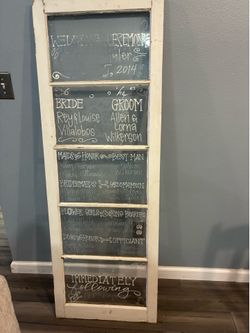 Vintage wedding decor