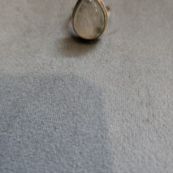 925 Sterling Silver Moonstone Ring 
