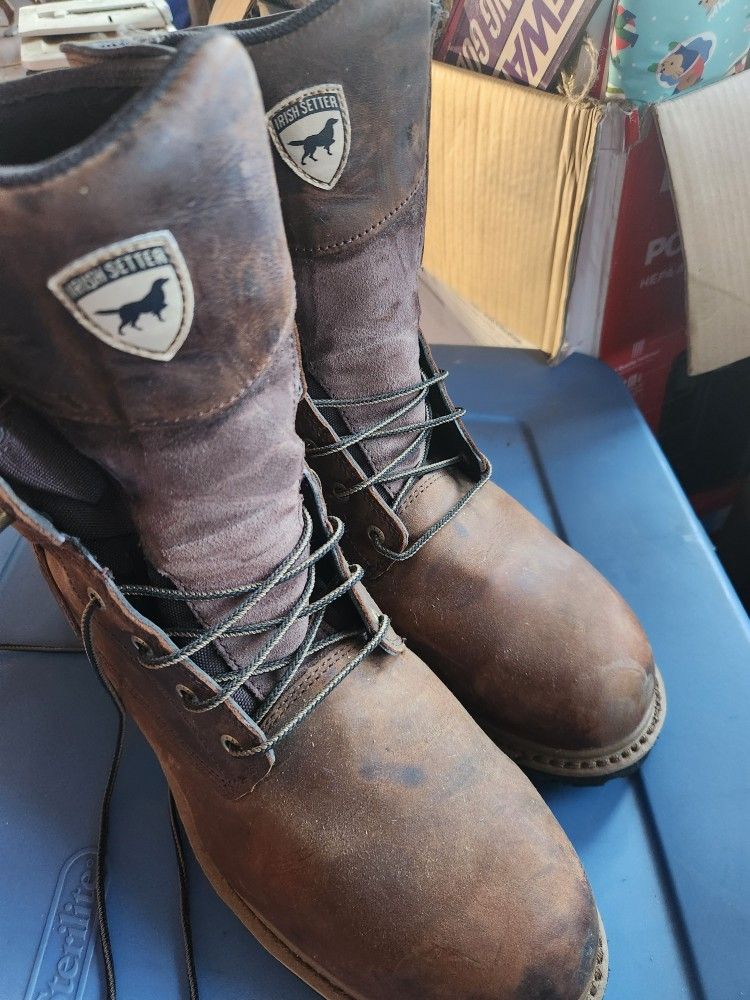 Irish setter Boots Size 13