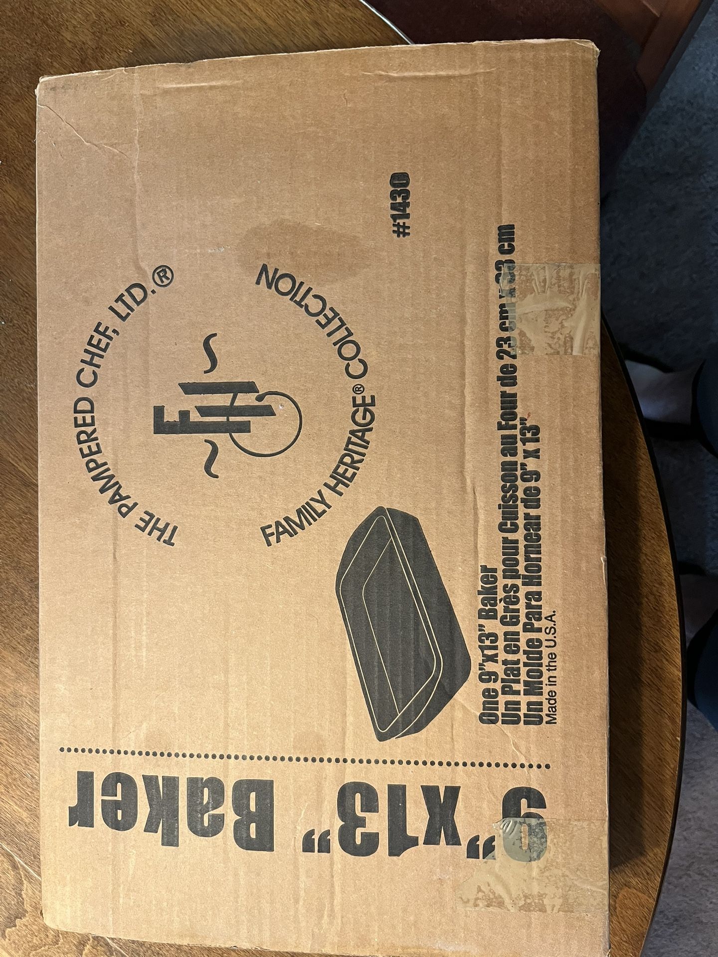 Pampered Chef Family Heritage Collection #1430 Baking Dish