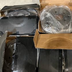R1 Concepts Front and Rear Brakes and Rotors |Fits 2014-2022 INFINITI Q50; 2017-2022 INFINITI Q60
