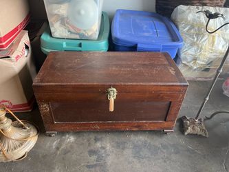 Chest with original key
