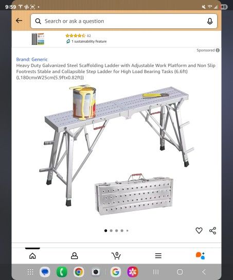 Scaffolding Bench, Ladder Collapses