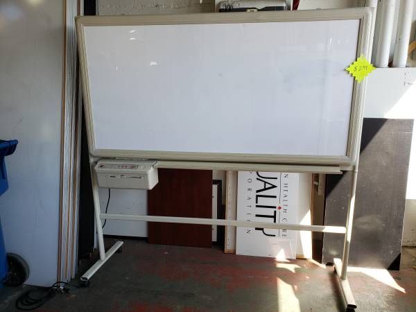 Used Electric Rolling Whiteboard - $299!!