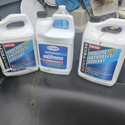 3 Gallon Of Anti Freeze  Brand New  $50  Cost, $25 Firm