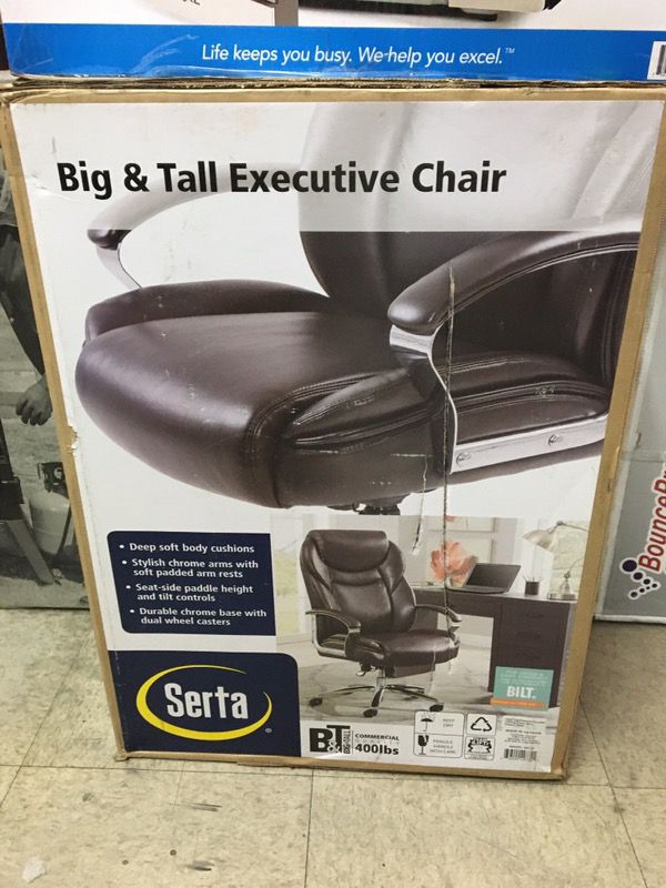 Serta chair executive new in box