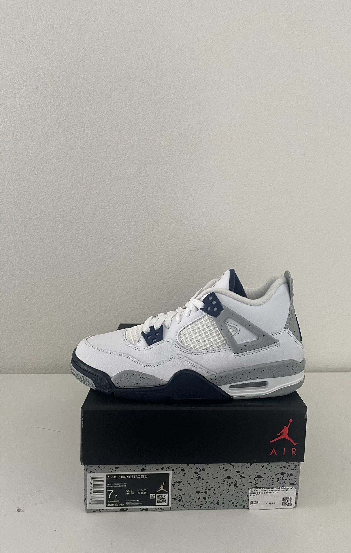 Jordan 4 Midnight Navy