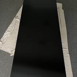 Black ash Table Top 72 X 30 Inches 