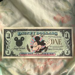 Disney Dollar 1991