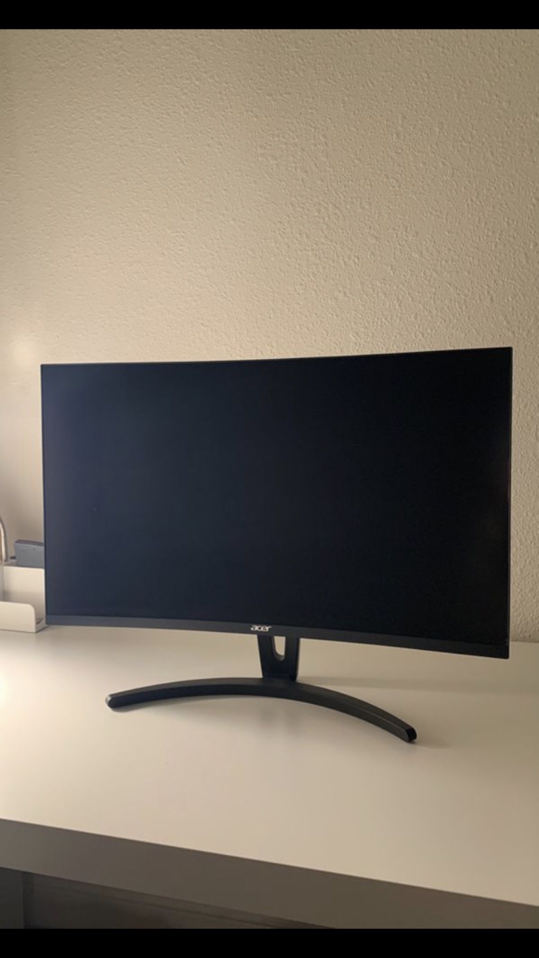 “27 Curved Acer 144Hz Monitor