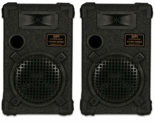GOLDWOOD DPI-800C/8 Passive 8" Studio Speaker Pair Monitor Studio