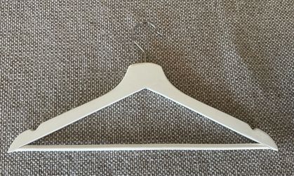 Ikea White Wooden Clothes Hanger