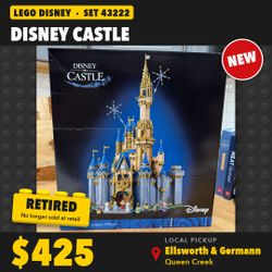 LEGO Disney Castle 43222 New Sealed