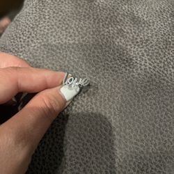 Love Sterling Silver Ring 