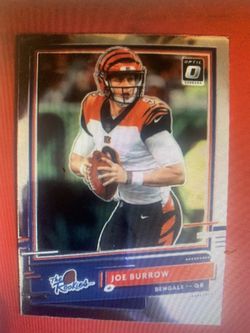 2020 Joe Burrow The Rookie Panini Donruss 
