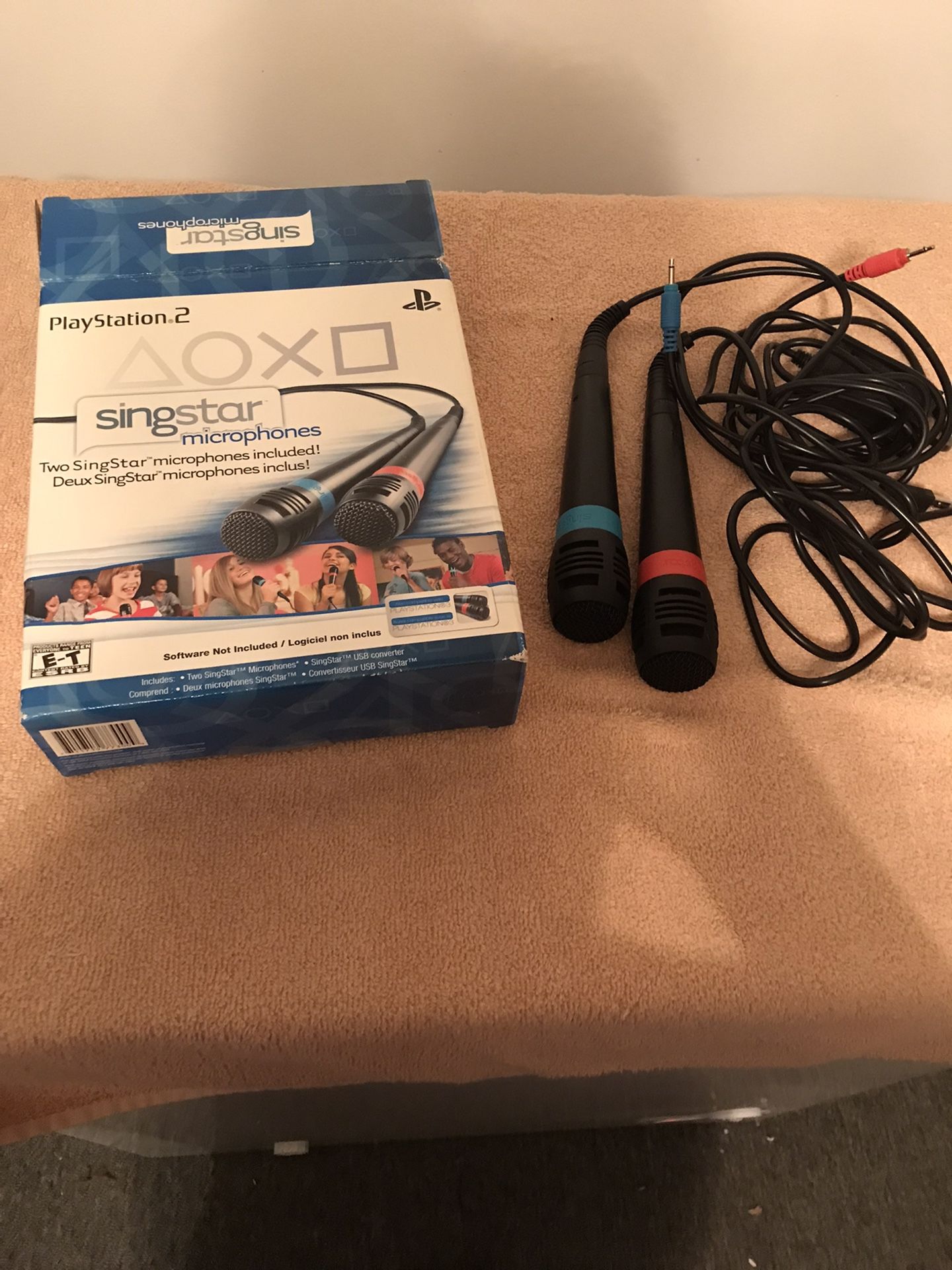 PS2 Sing star Microphones / 2