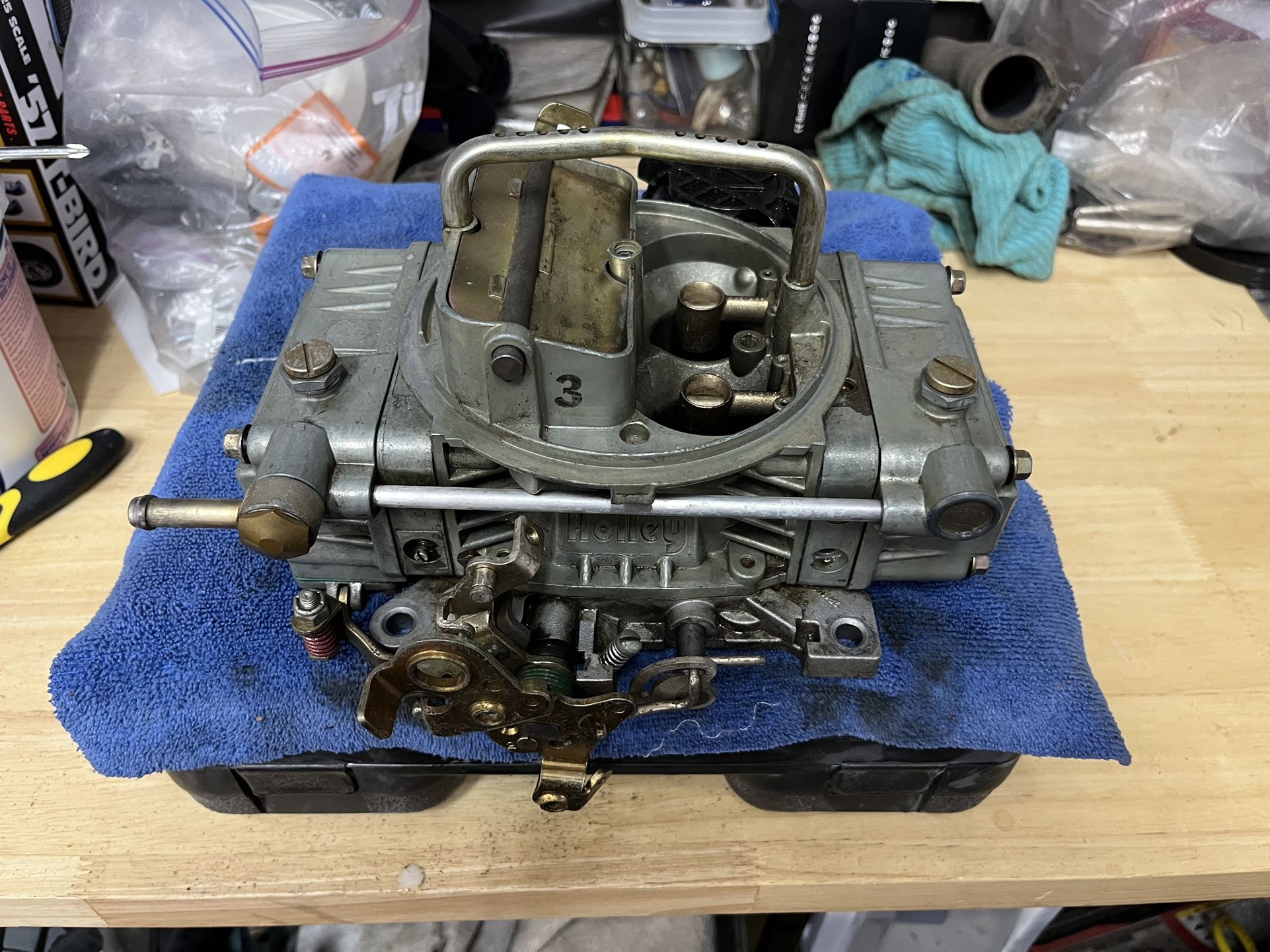 Holley truck Avenger 670, K5 Blazer Gas Tank, Fuel Lines, SBC Fuel Pump