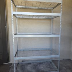 Sturdy 5 layer metal shelving unit