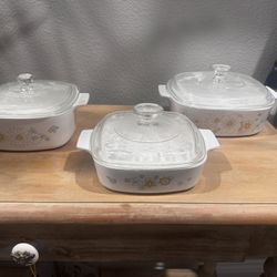 Vintage 70’s Pyrex Set A 70