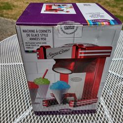 Nostalgia Brand 50's Style Snow Cone Maker, NEW
