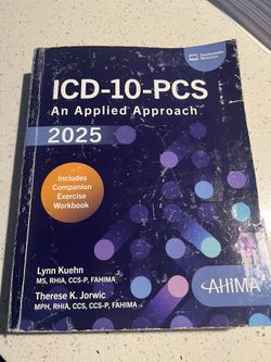 ICD 10 PCS AN APPLIED APPROACH 2025 ahima