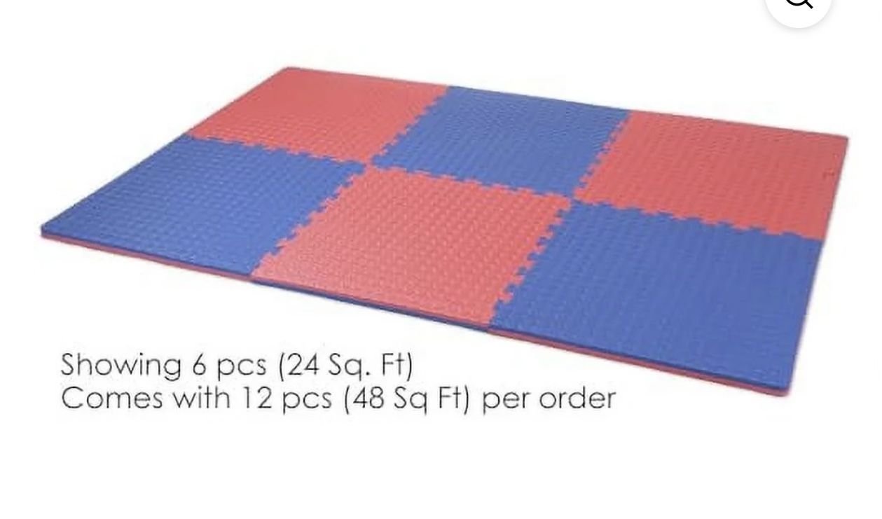 Brand New 12 Pc Specs Heavy Duty 1 Inch Foam Mats(48 Ft.²)