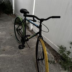 Single Speed Bike – Rides Smooth – Needs Rear Tire Repair – $50