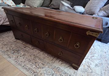 Pottery Barn- Friends Apothecary Coffee Table