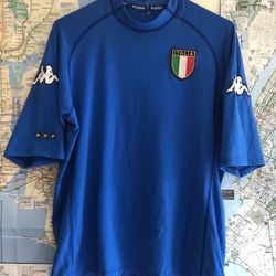 2002 World Cup Italy Kappa Jersey 