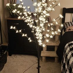 Cherry Blosson Lighted Tree