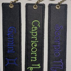 Zodiac Keychains! 