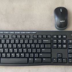 Logitech keyboard and mouse set
