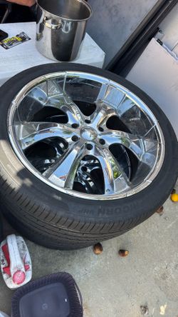 24 inch rims and tires