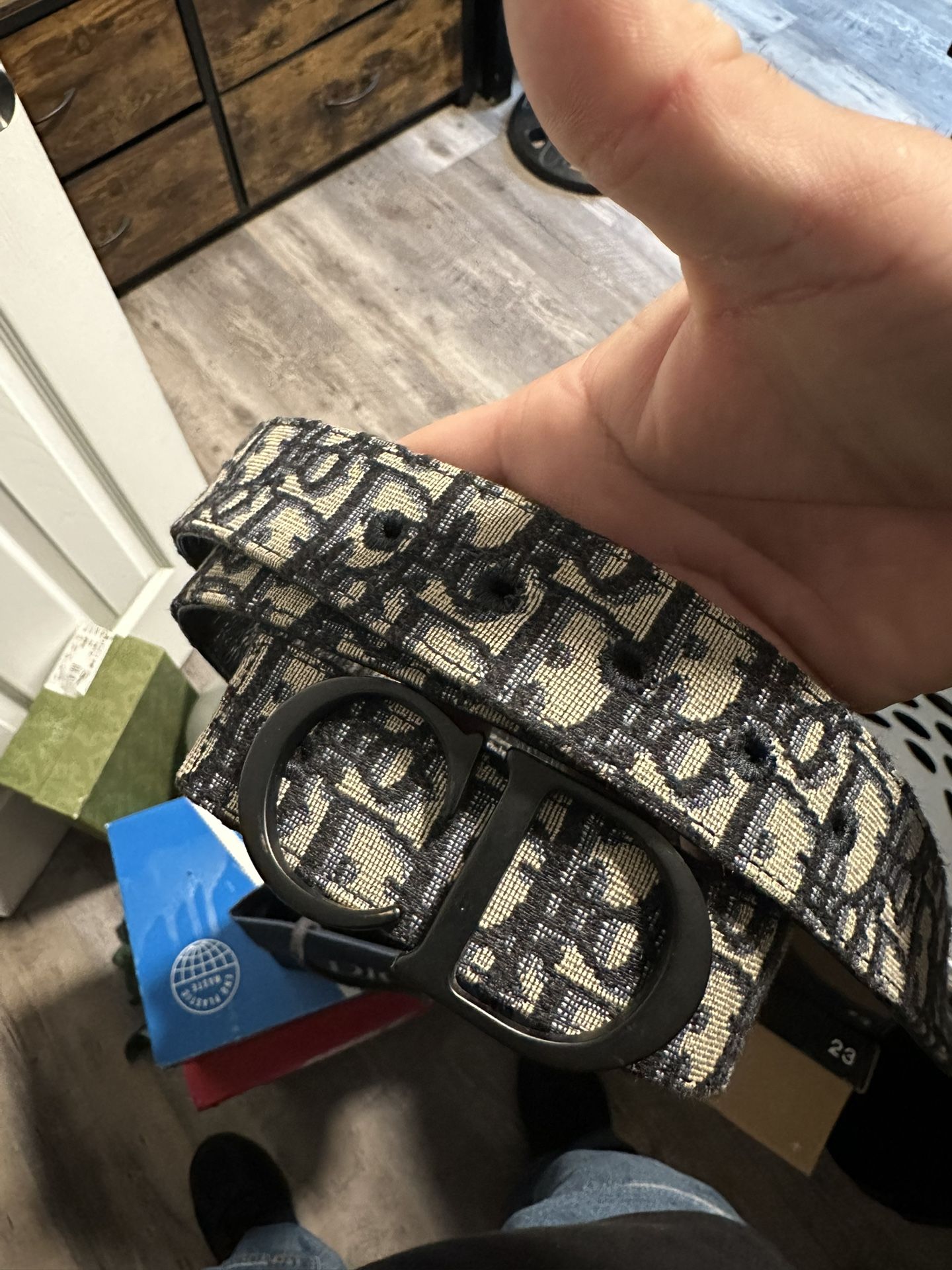 Dior Belt And Buckle