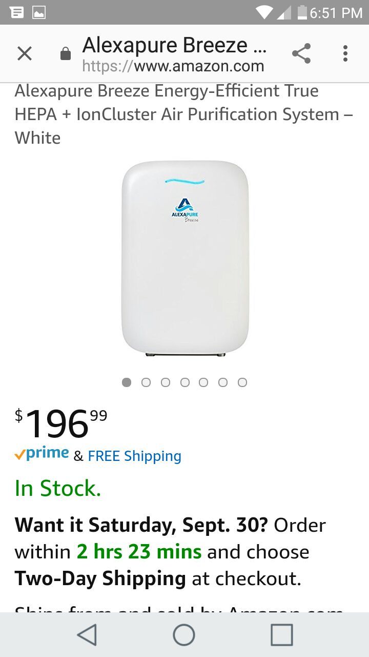 ALEXAPURE AIR PURIFIER