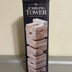 Cardinal Jumbling Tower 48 Solid Wood Blocks Game 