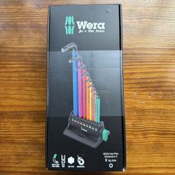 Wera Allen Wrench Set Metric 