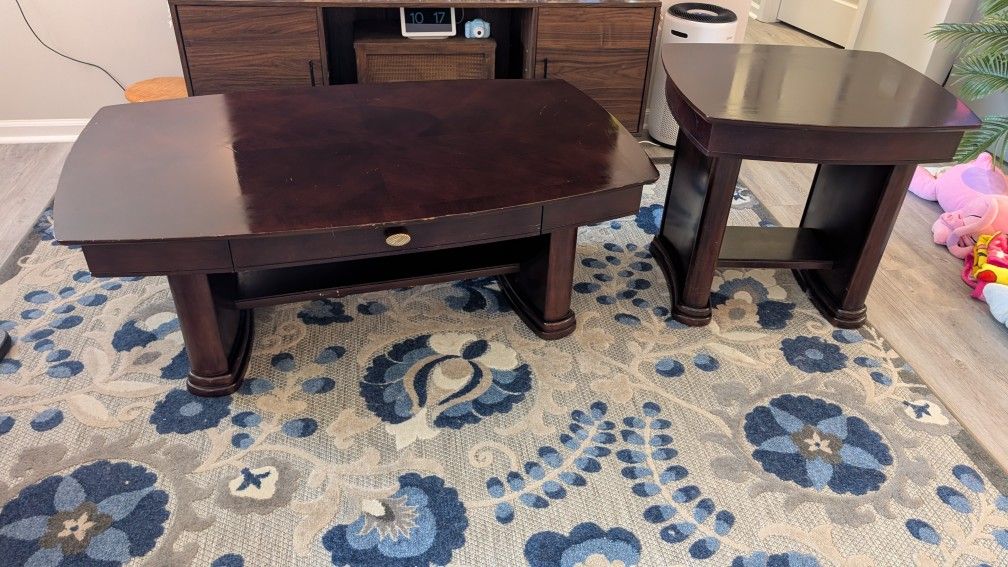 Coffee Table And Night Stand