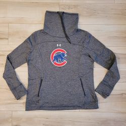 Under Armour Chicago Cubs women’s Size 2XL pullover sweatshirt high mock neck